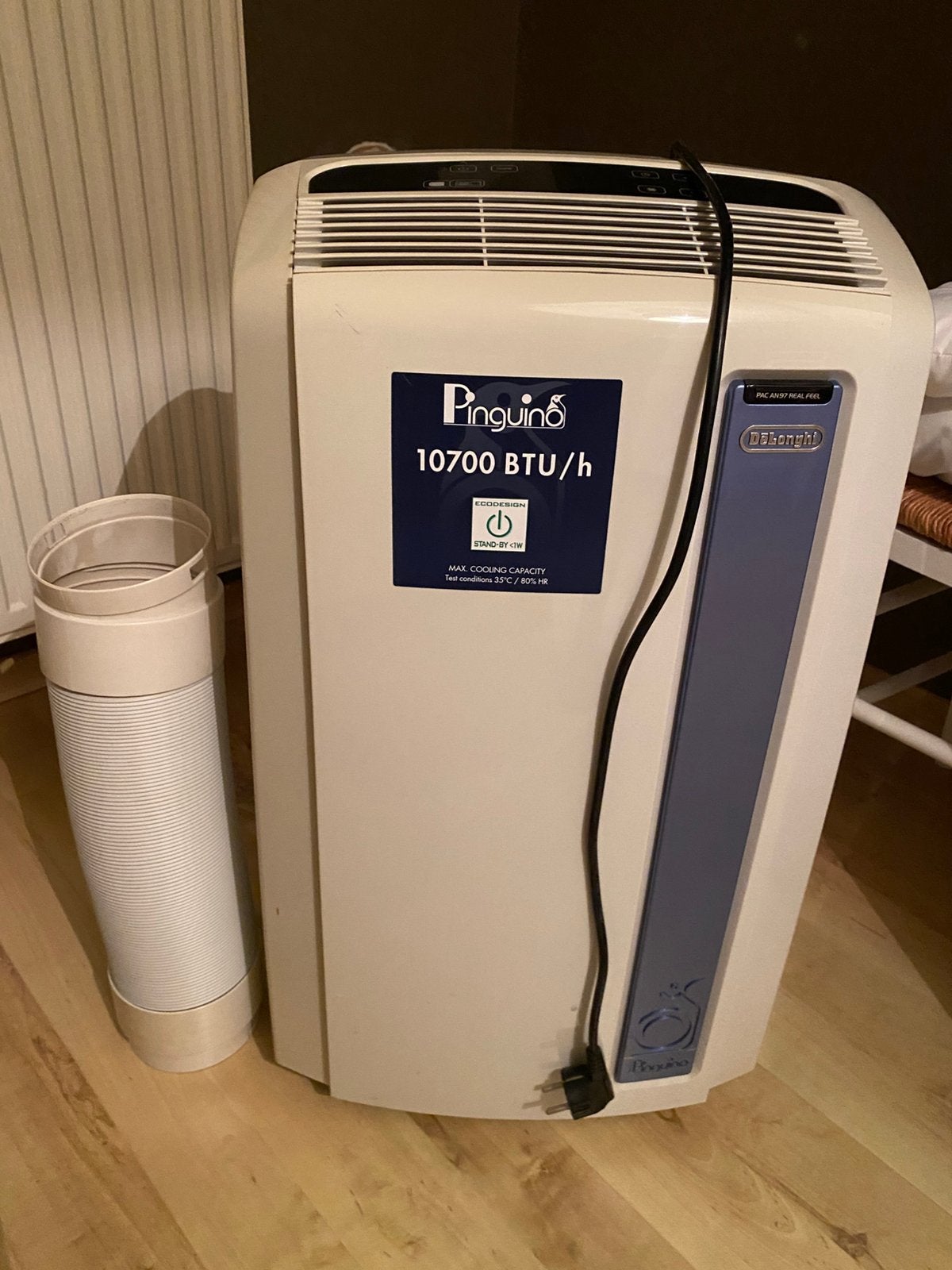Mobiele airco, Ophalen, Gebruikt, Minder dan 60 m³, 3 snelheden of meer