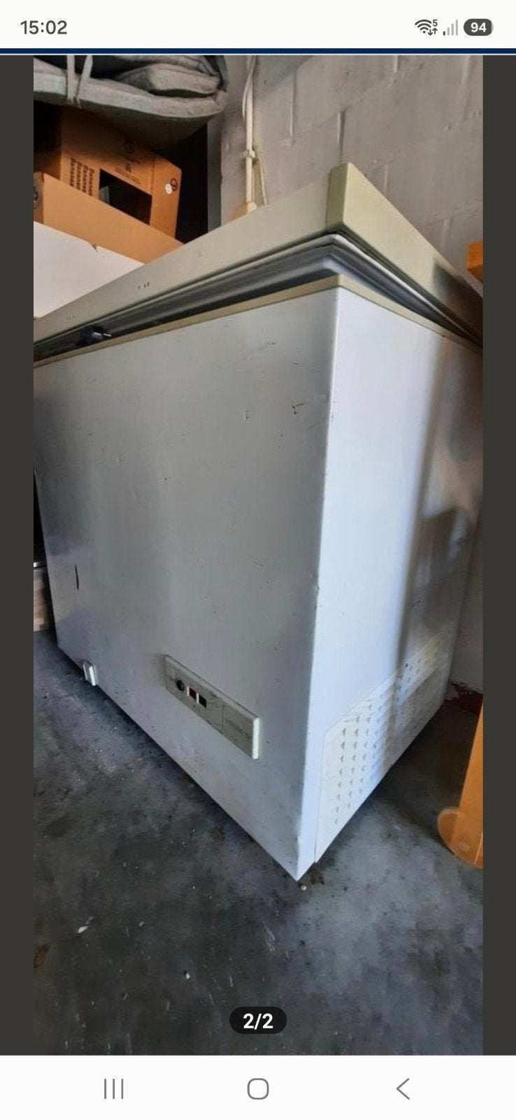 Congélateur, Enlèvement, Utilisé, Moins de 85 cm, Autoportant