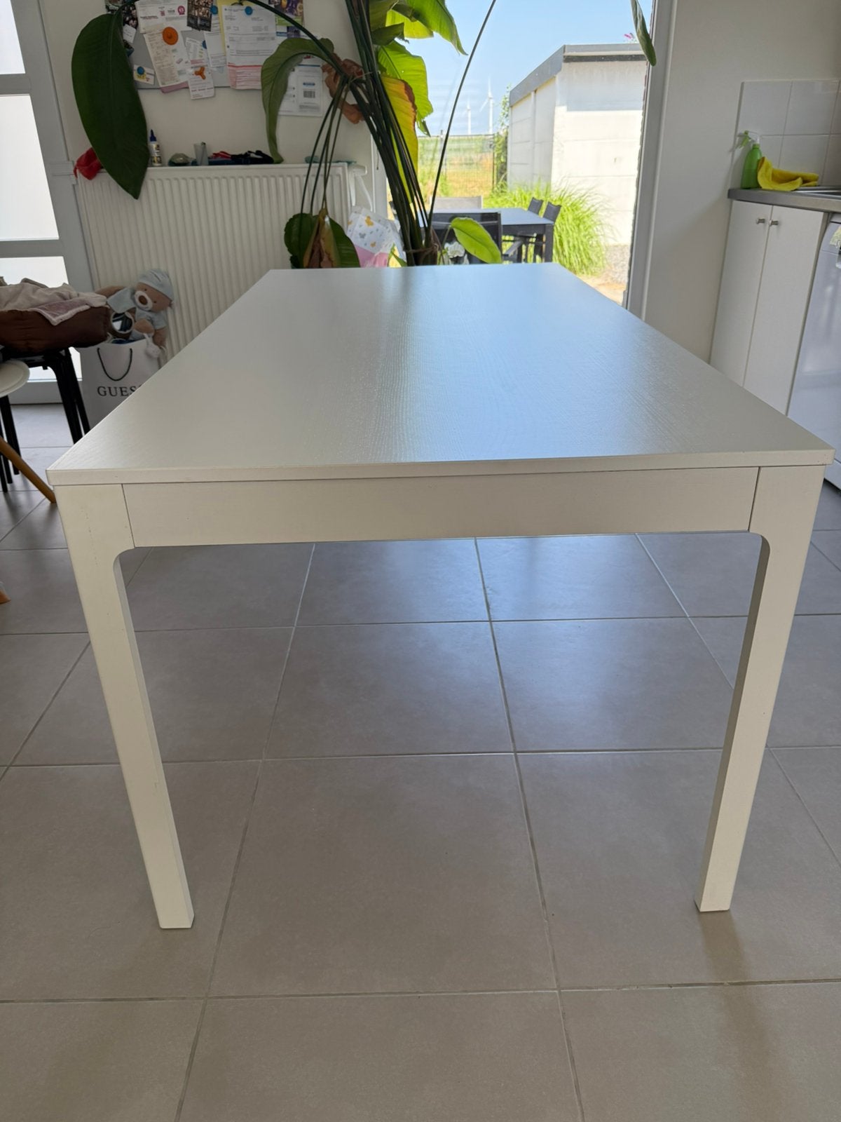 Eettafel IKEA EKEDALEN 180-240cm, Ophalen, Zo goed als nieuw