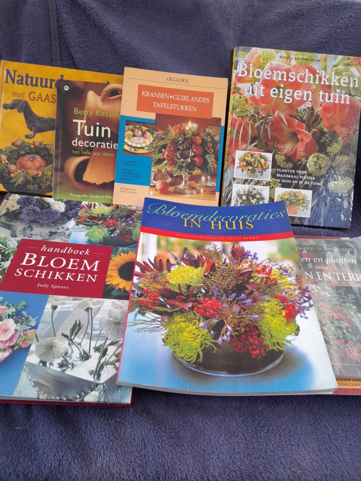 Bloemschikboeken, Boeken, Wonen en Tuinieren, Ophalen