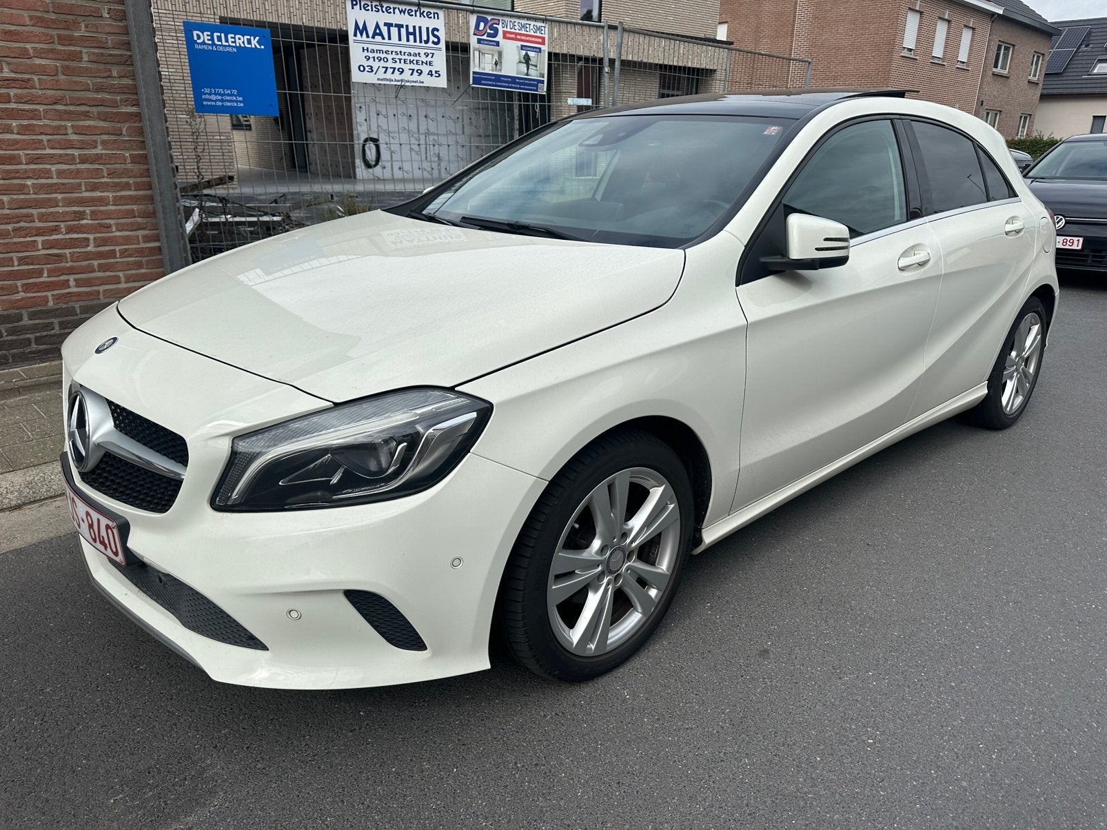 Mercedes A180d 2016 110000km Full options Euro6b, Auto's, Leder, 5 deurs, Particulier, Panoramadak