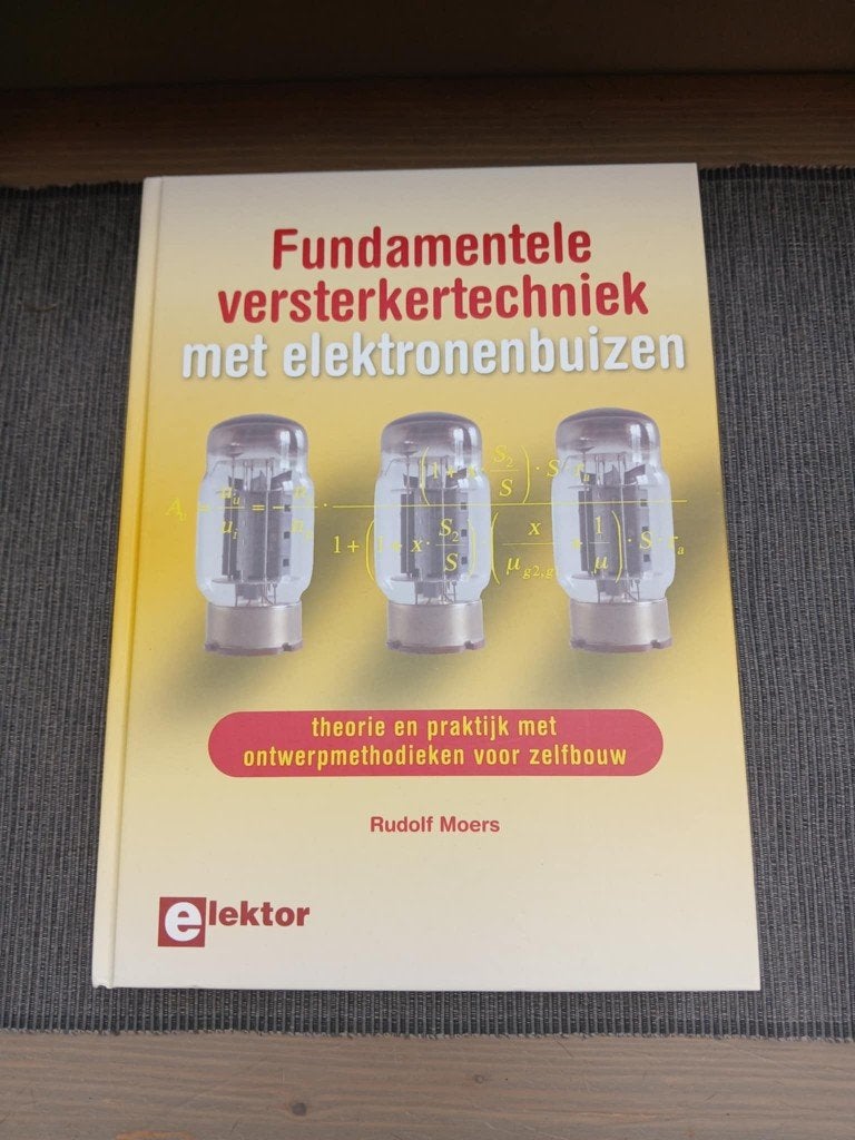 Fundamentele versterkertechniek met elektronenbuizen, Neuf, Enlèvement ou Envoi, Rudolf Moers, Autres sujets/thèmes