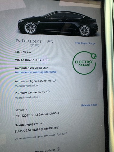 Tesla Model S75 *Supercharge gratuite*, Essai à domicile, Achat, Euro 6, Entreprise