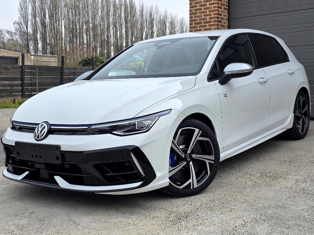 VW Golf R - 333 PK - NIEUW 0KM - 4X4 4Motion, Auto's, Automaat, USB, Alcantara, Wit