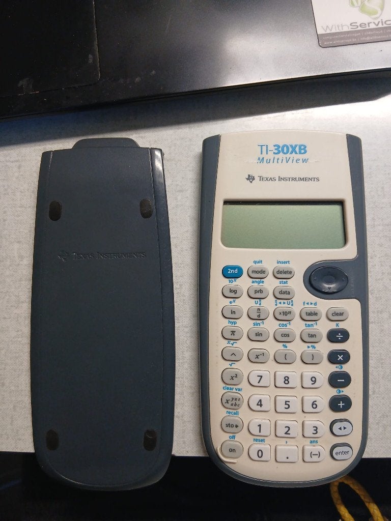 Rekenmachine TI-30XB, Ophalen of Verzenden, Grafische rekenmachine, Gebruikt