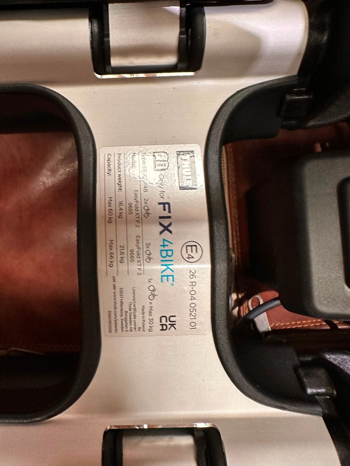 Porte vélos THULE, Enlèvement, Neuf