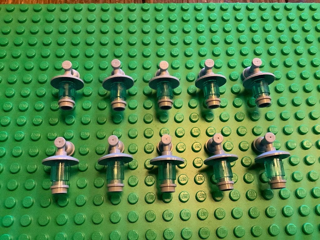 LEGO hanglampjes 10 stuks / 153-A2, Ophalen of Verzenden, Zo goed als nieuw, MOC (eigen creatie), Lego