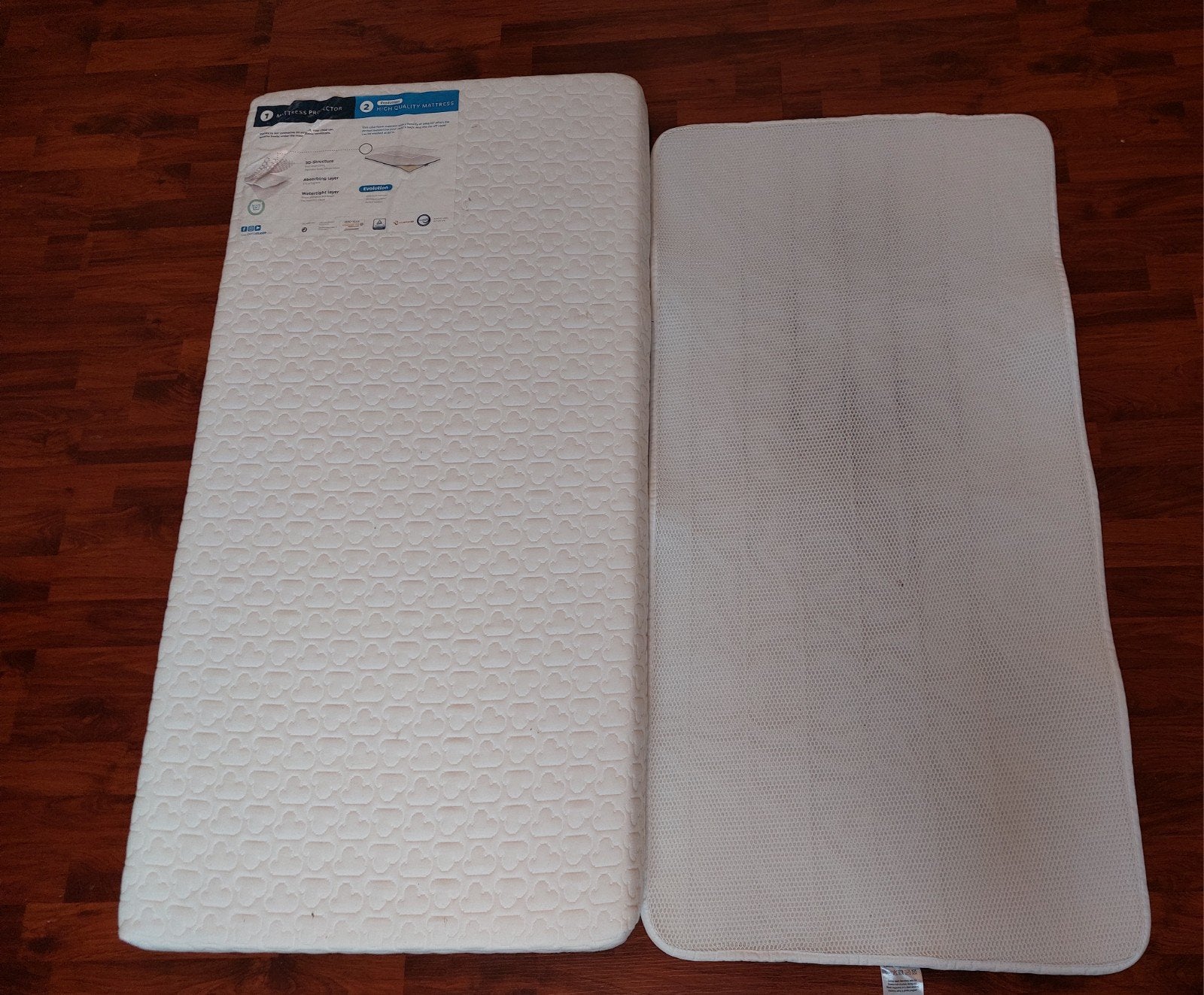 Aerosleep matras en topper, Ophalen, Gebruikt, Matras