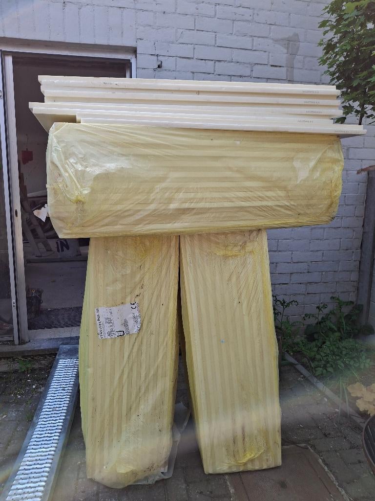 Isolatieplaten styrisol, 15 m² ou plus, Isolation de toiture, Comme neuf, Enlèvement