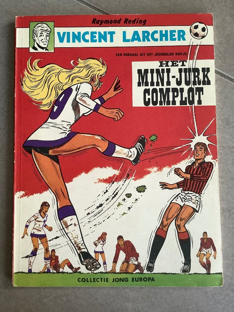 Voetbalstrip Vincent Larcher - Het mini-jurk complot, Enlèvement ou Envoi, Utilisé, Autres types
