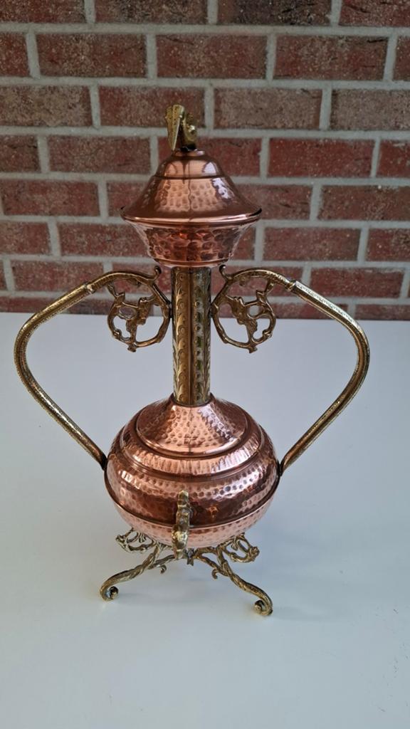 Koperen  koffiekan, Antiek en Kunst, Ophalen of Verzenden, Koper