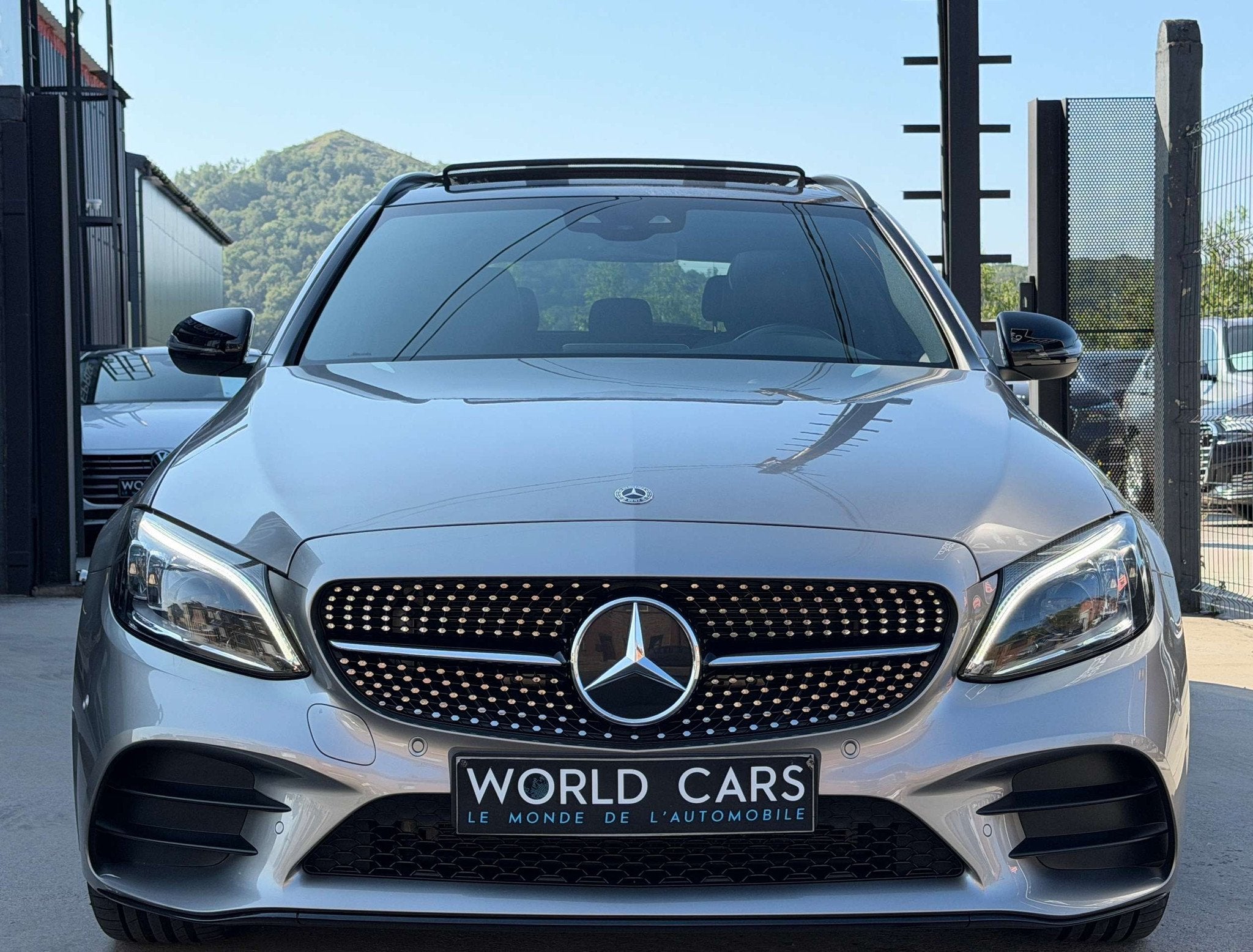 Mercedes-Benz C-Klasse 300 C 300 de PHEV PACK AMG - TOIT PAN, Autos, Cuir, Argent ou Gris, Achat, Entreprise