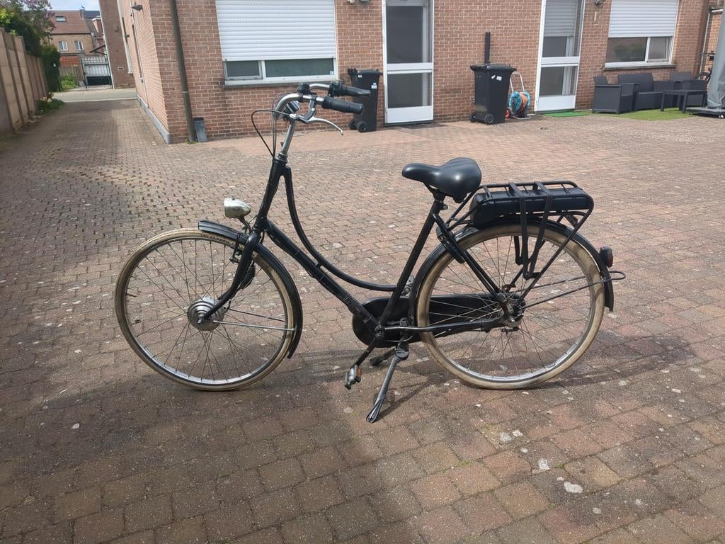 Elektrische stadsfiets (+ extra reserve battery), Ophalen, Gebruikt