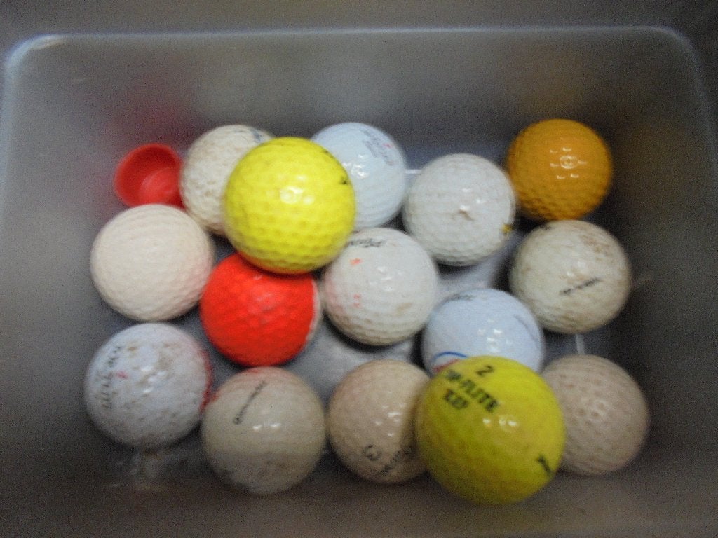 golfballen, Ophalen, Gebruikt