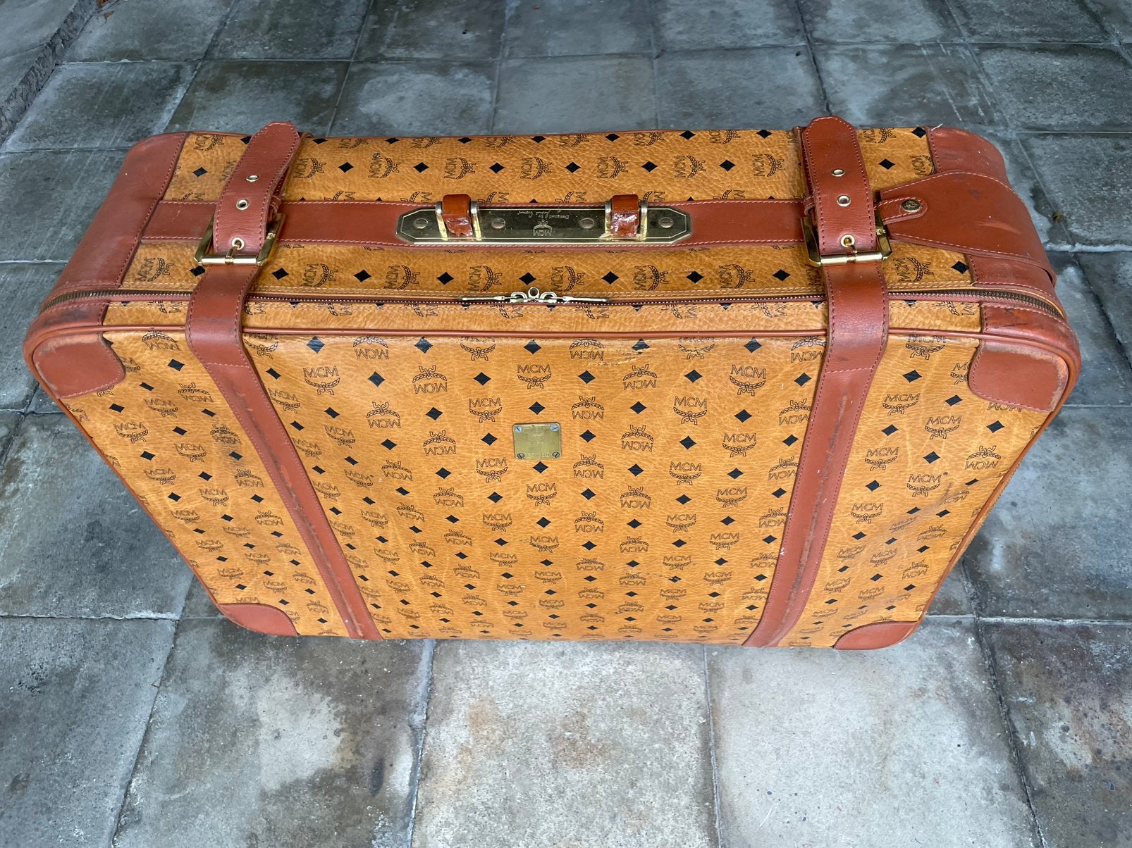 MCM Reiskoffer, Ophalen, Gebruikt, Bruin
