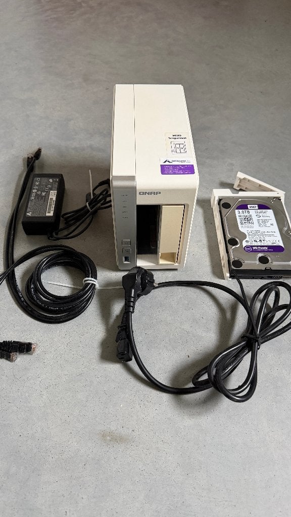 QNAP TS-231P NAS, Computers en Software, NAS, Ophalen, Gebruikt