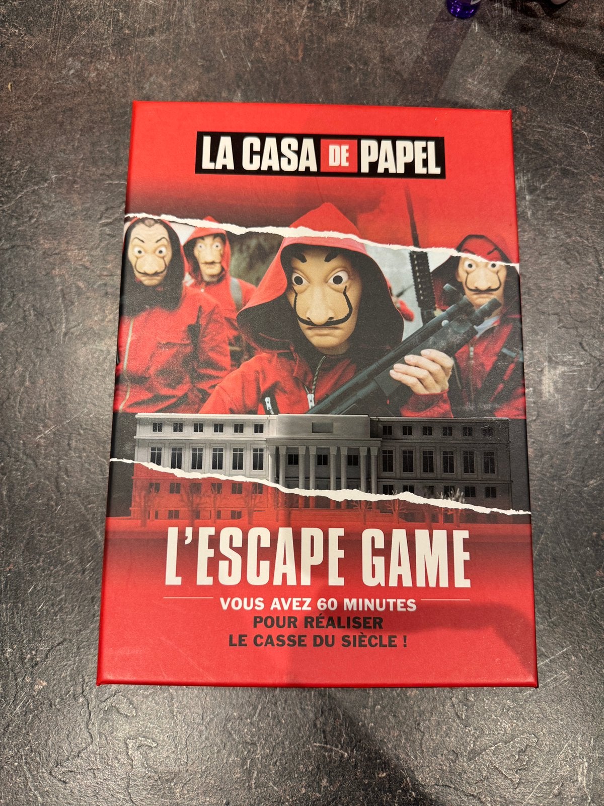 Jeu de société escape game « Casa de papel », Enlèvement ou Envoi, Comme neuf