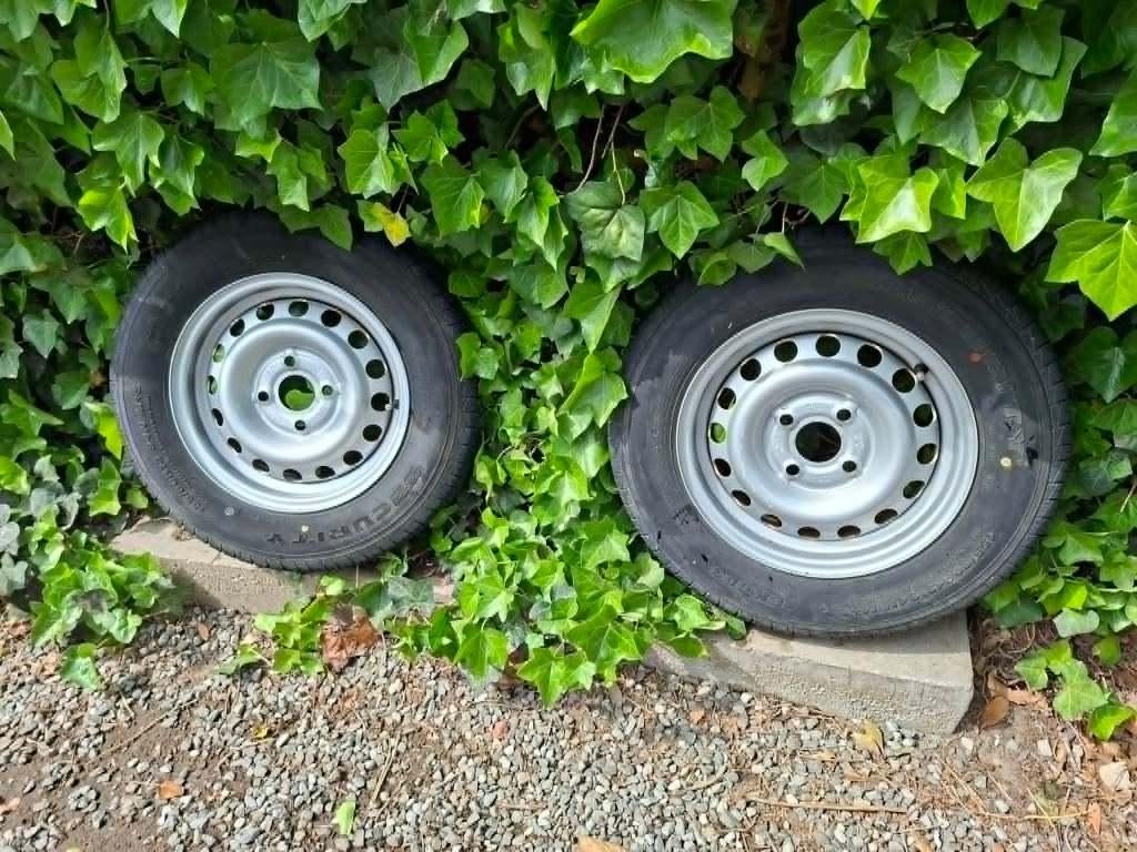 velgen + banden voor aanhanger, Auto-onderdelen, Banden en Velgen, Gebruikt, 155 mm, 13 inch, Banden en Velgen