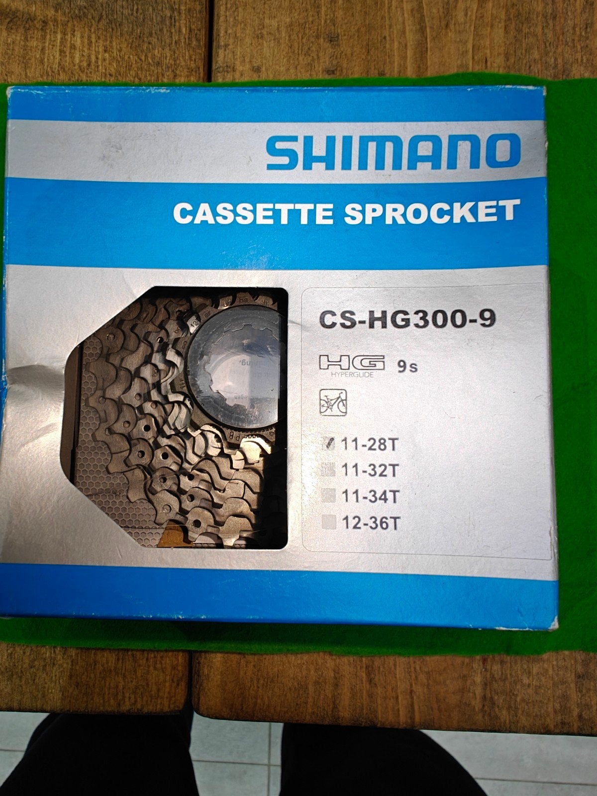 nieuwe Shimano cassette 9 speed 11-28, Ophalen of Verzenden