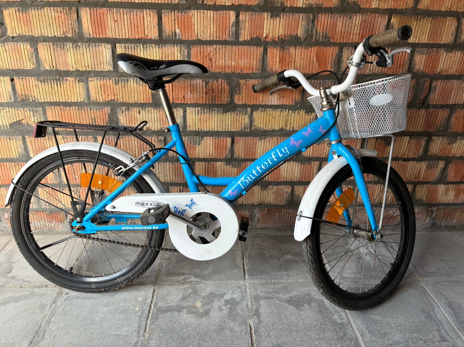 Damesfietsje, wieldiameter 19inch (48cm), Fietsen en Brommers, Ophalen, Gebruikt, Velgrem, 16 tot 20 inch
