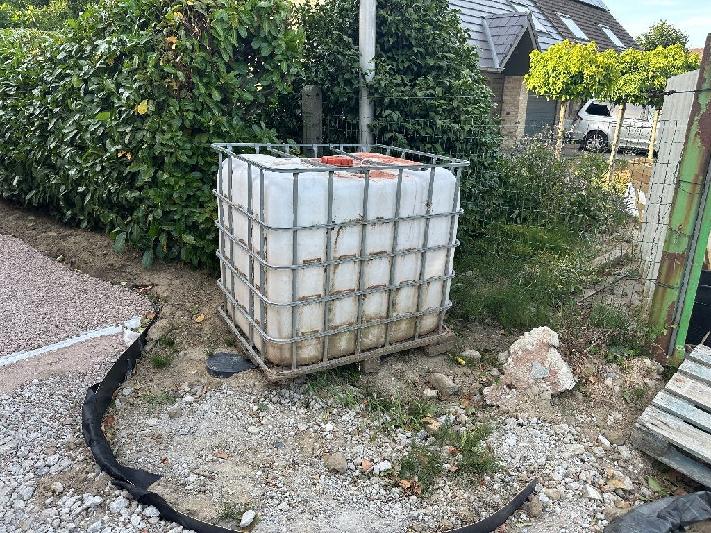 IBC vat, Tuin en Terras, 150 liter of meer, Ophalen, Gebruikt, Kunststof
