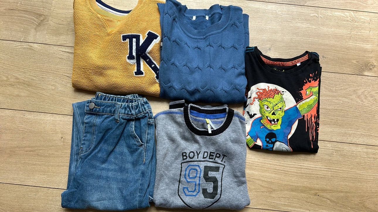 Kleding voor jongens maat 10 jaar, Ophalen of Verzenden, Gebruikt, Jongen, Overige typen