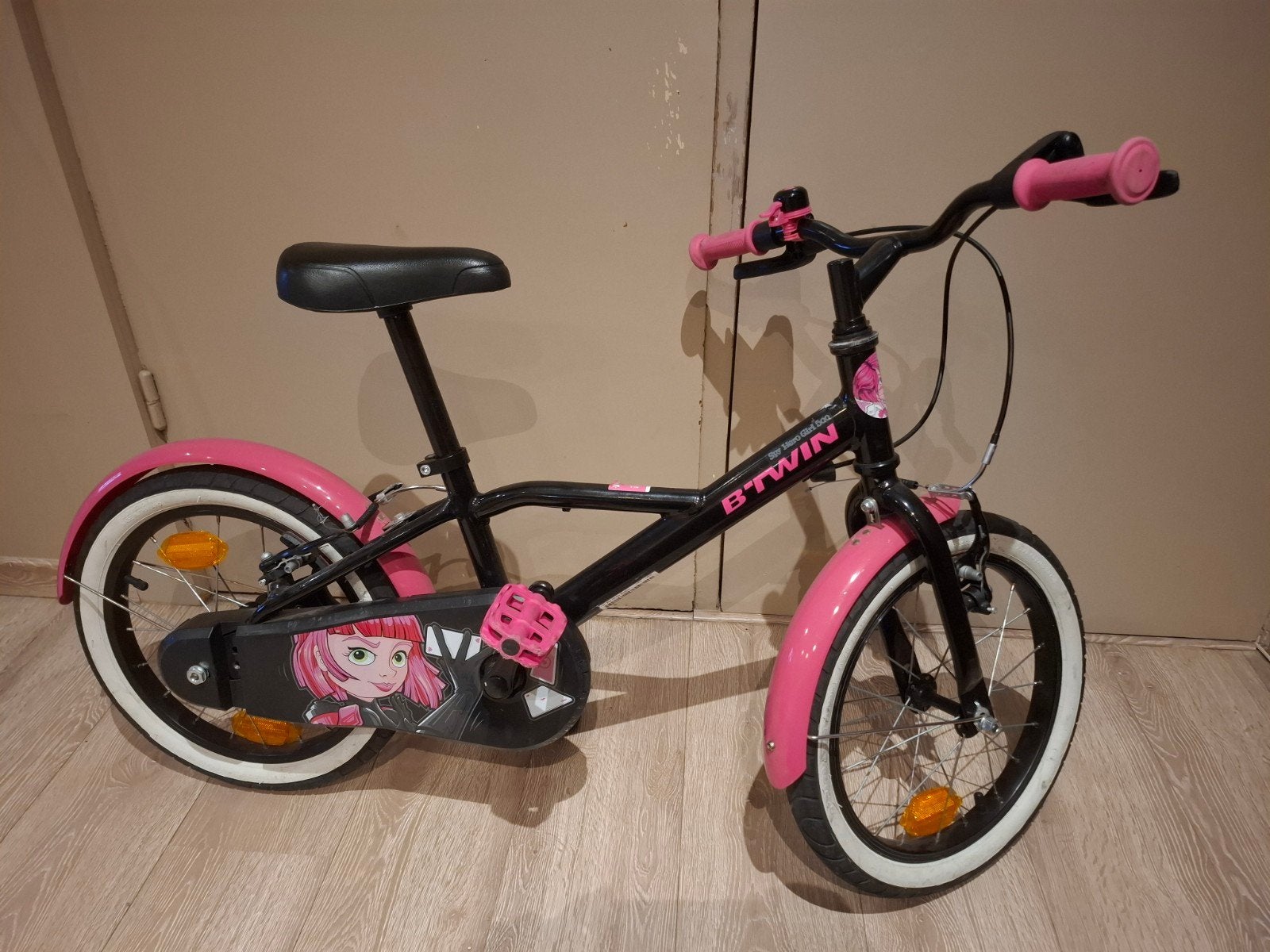 BTWIN fiets 16 inch 4-6 jaar, Ophalen, Velgrem, Btwin 500, 16 tot 20 inch