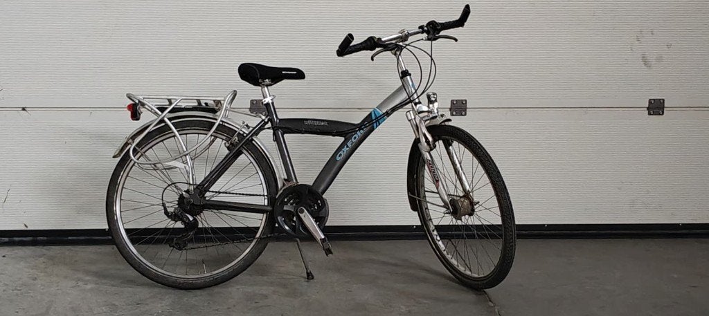 Oxford jongensfiets 26 inch 18 speed, Gebruikt, Velgrem, Oxford, Handrem