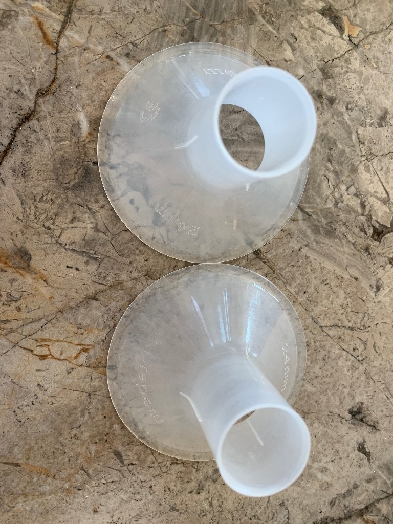 Medela Borst schilden maat 21 en 24, Kinderen en Baby's, Ophalen, Zo goed als nieuw, Borstkolf, Medela