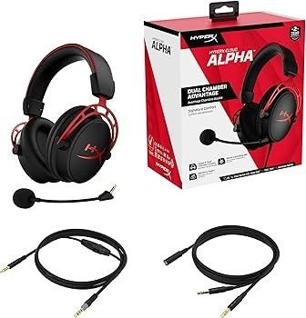 hyper x cloud alpha, Informatique & Logiciels, Hyper X, Casque gamer, Comme neuf, Enlèvement