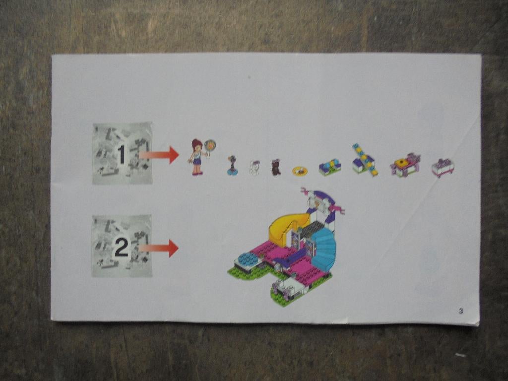 Lego Friends Building Instruction 41300 (zie foto's), Ophalen of Verzenden, Gebruikt, Lego, Friends