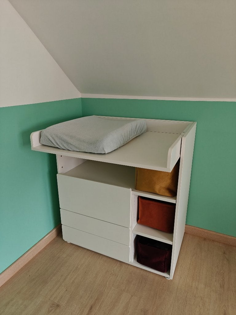 Commode Ikea Smasstad, Enfants & Bébés, Chambre d'enfant | Commodes & Armoires, Comme neuf, Commode, 90 à 105 cm, 75 à 100 cm