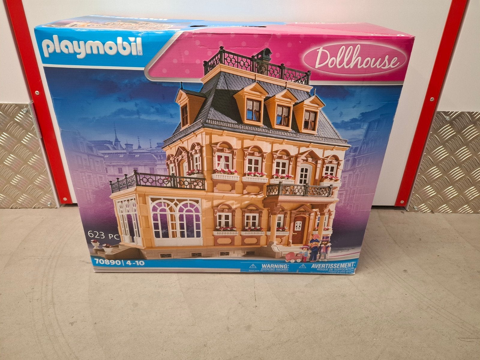 Playmobil Dollhouse set 70890 Nostalgisch poppenhuis groot, Ophalen of Verzenden, Nieuw, Complete set