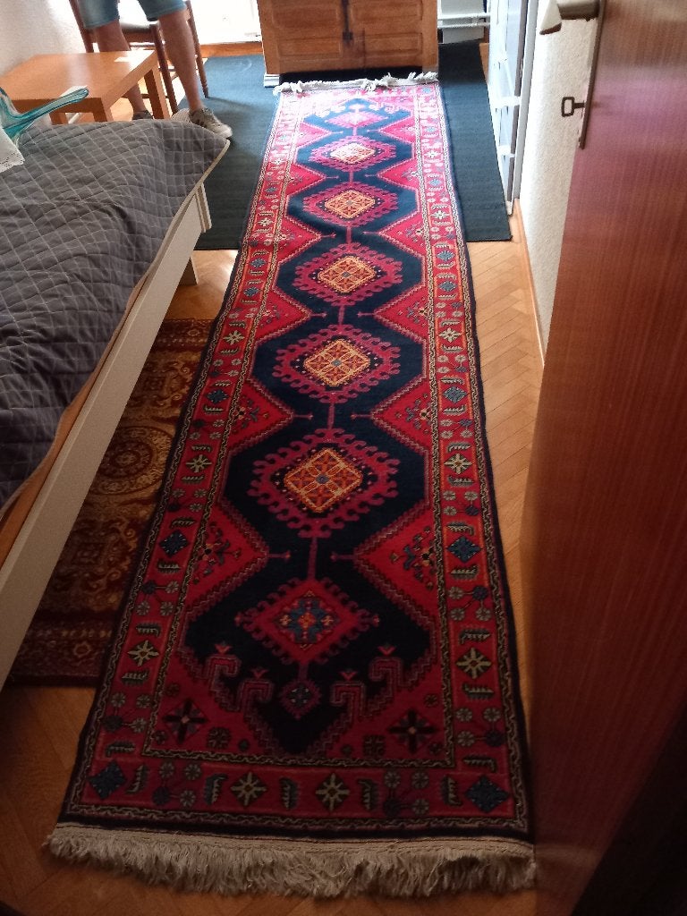 perzische loper, Ophalen, Meerkleurig, Textiel, Oosters