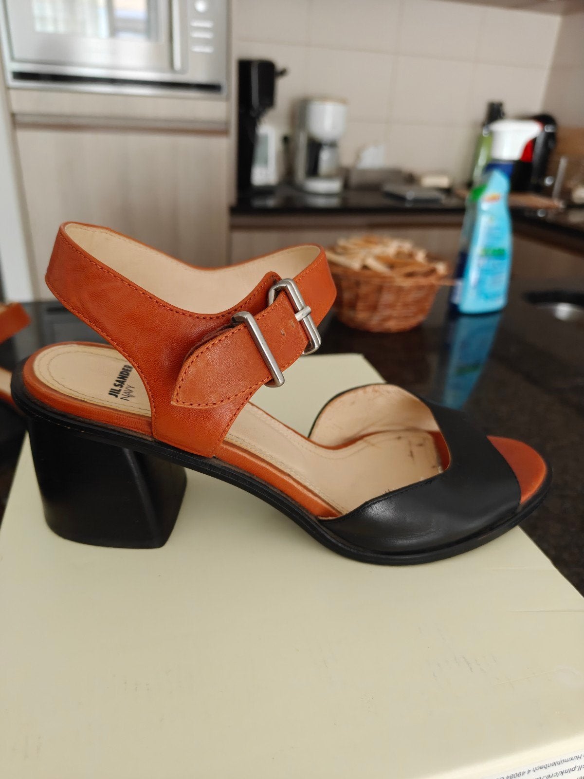 sandalen, Jill Sanders Navy, Zwart, Dansschoenen, Ophalen of Verzenden