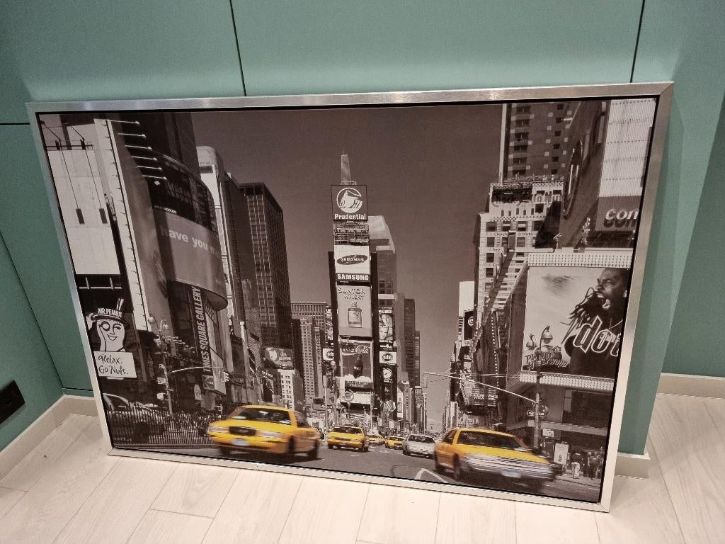 New York kader 100x140cm, Ophalen, Zo goed als nieuw