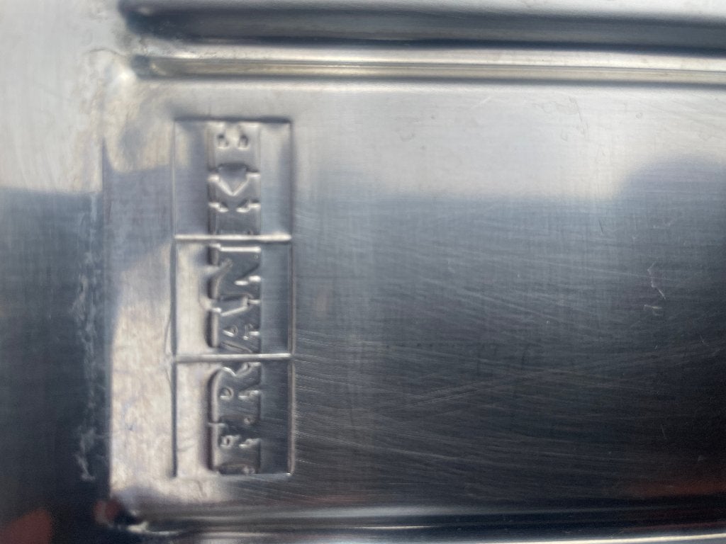 FRANKE inox spoelbak, Ophalen, Gebruikt, Grijs