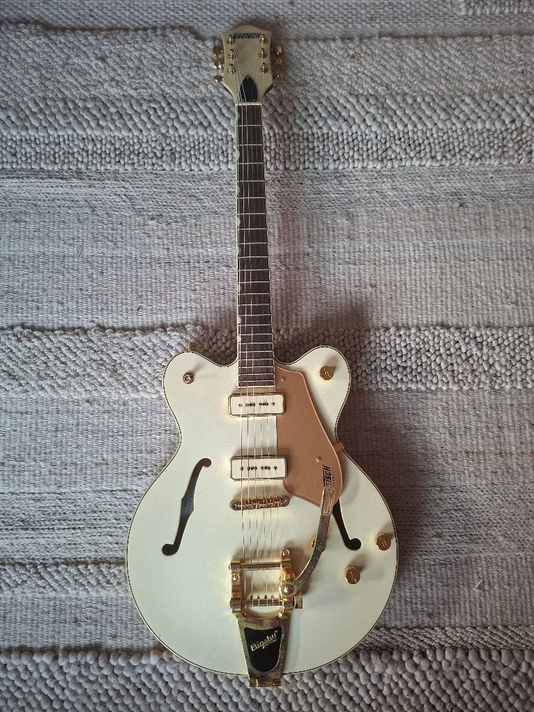 Gretsch Pristine LTD + hardcase, Musique & Instruments, Instruments à corde | Guitares | Électriques, Enlèvement, Comme neuf, Semi-solid body