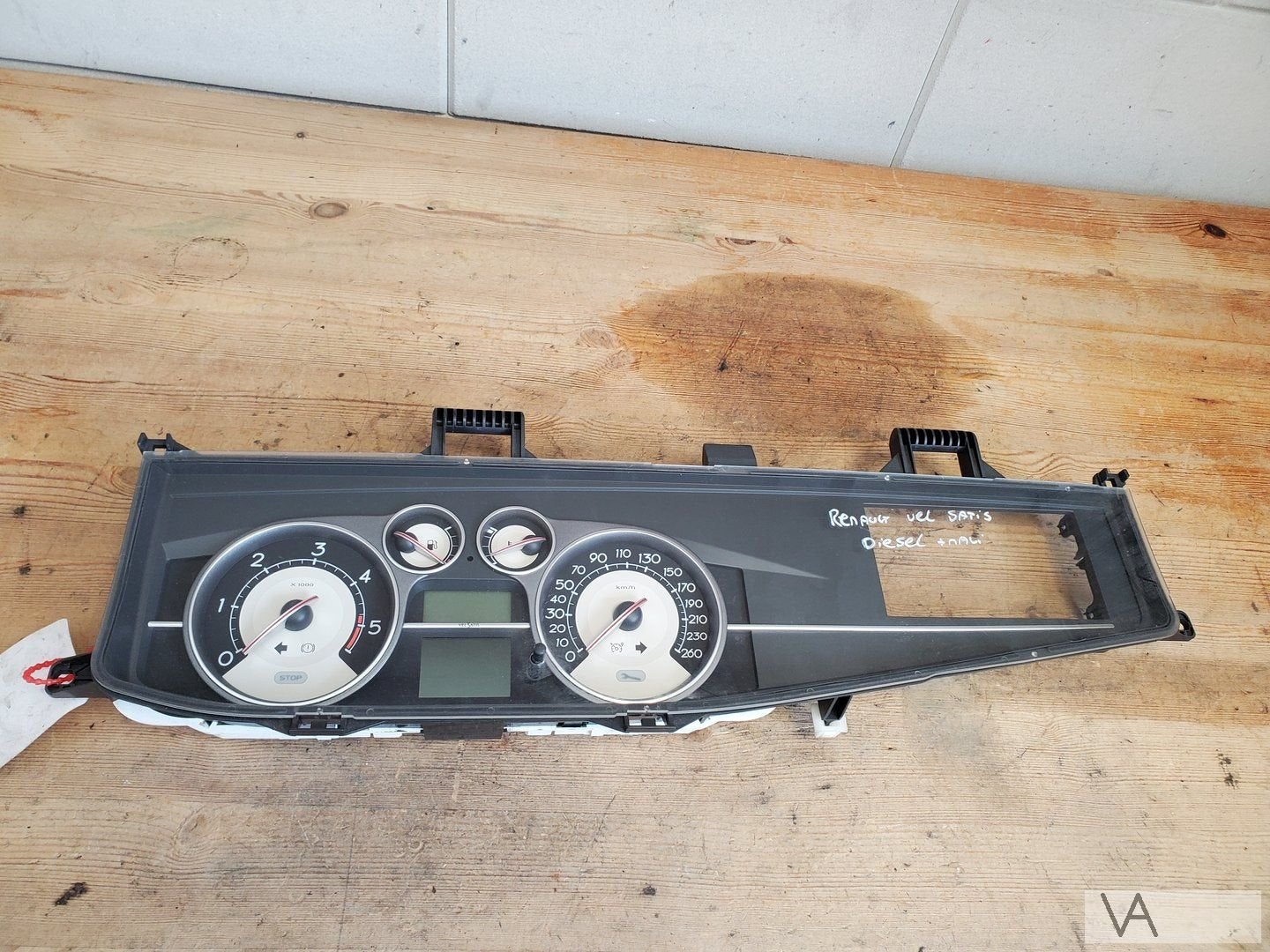 Renault Vel Satis 2001 - 2009 teller cockpit + navi DIESEL, Gebruikt, -, Renault, -