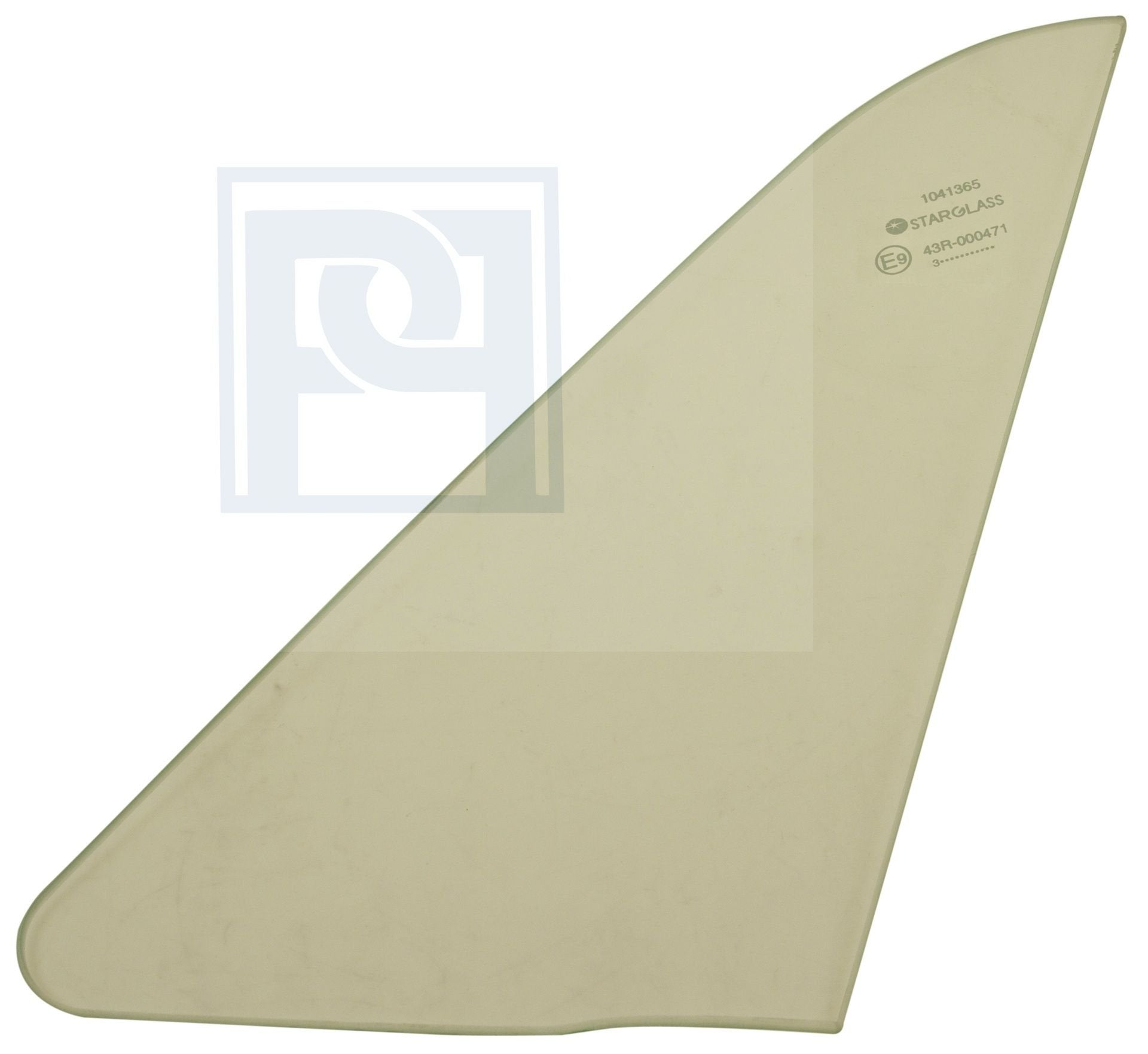 Volvo Ruit ventilatieruit glas links helder P1800 coupe Volv, Auto-onderdelen, Ophalen of Verzenden, Nieuw, Volvo