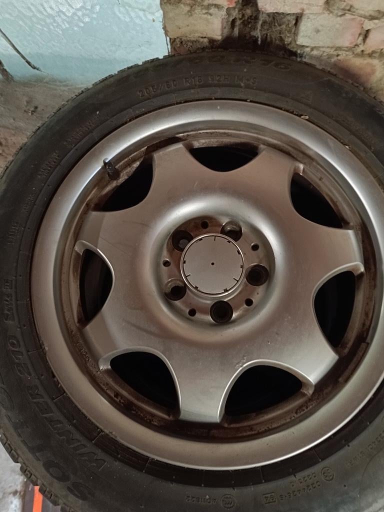 Velgen Mercedes, Autos : Pièces & Accessoires, Pneus & Jantes, Enlèvement, 16 pouces, Pneu(s)