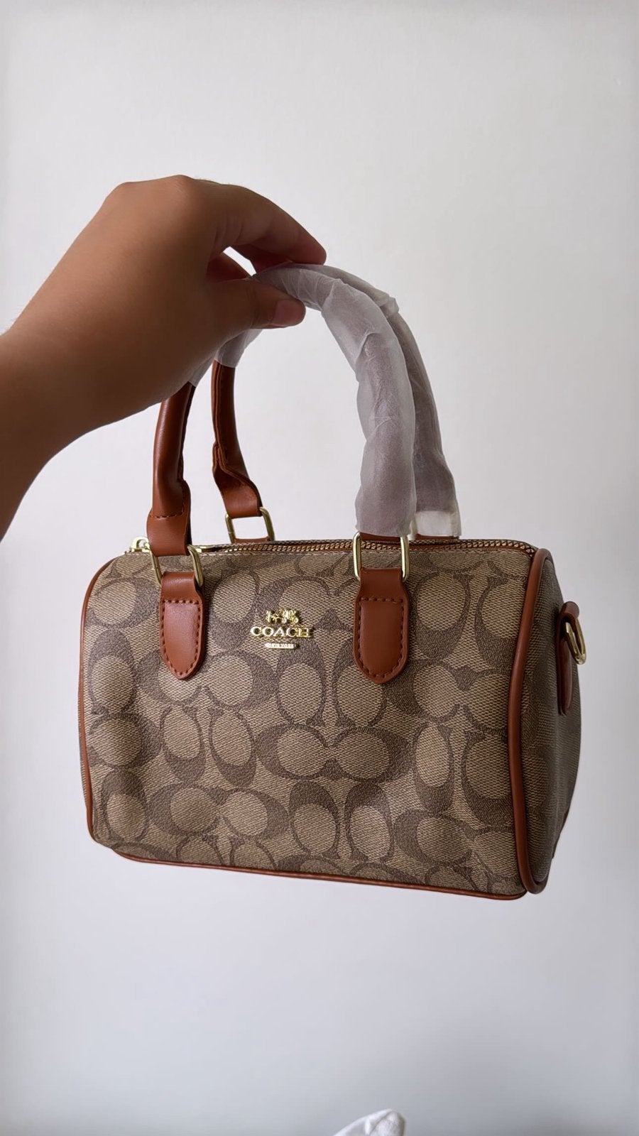 Sac Coach, Bijoux, Sacs & Beauté, Enlèvement ou Envoi, Neuf, Brun
