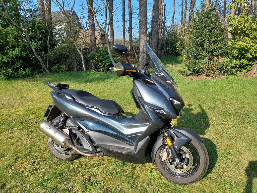 Scooter 310 cc, Ophalen