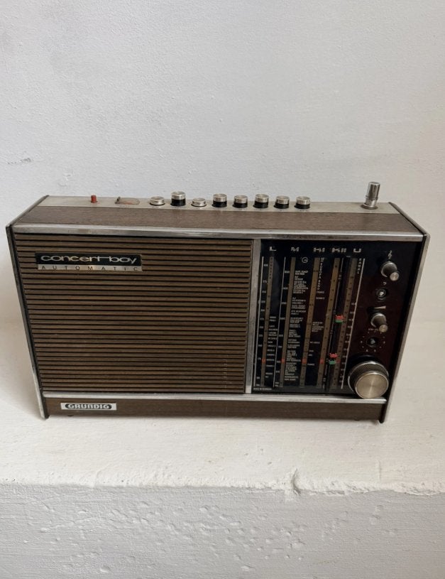 Transistorradio Grundig Concert Boy 208 60s, Ophalen of Verzenden