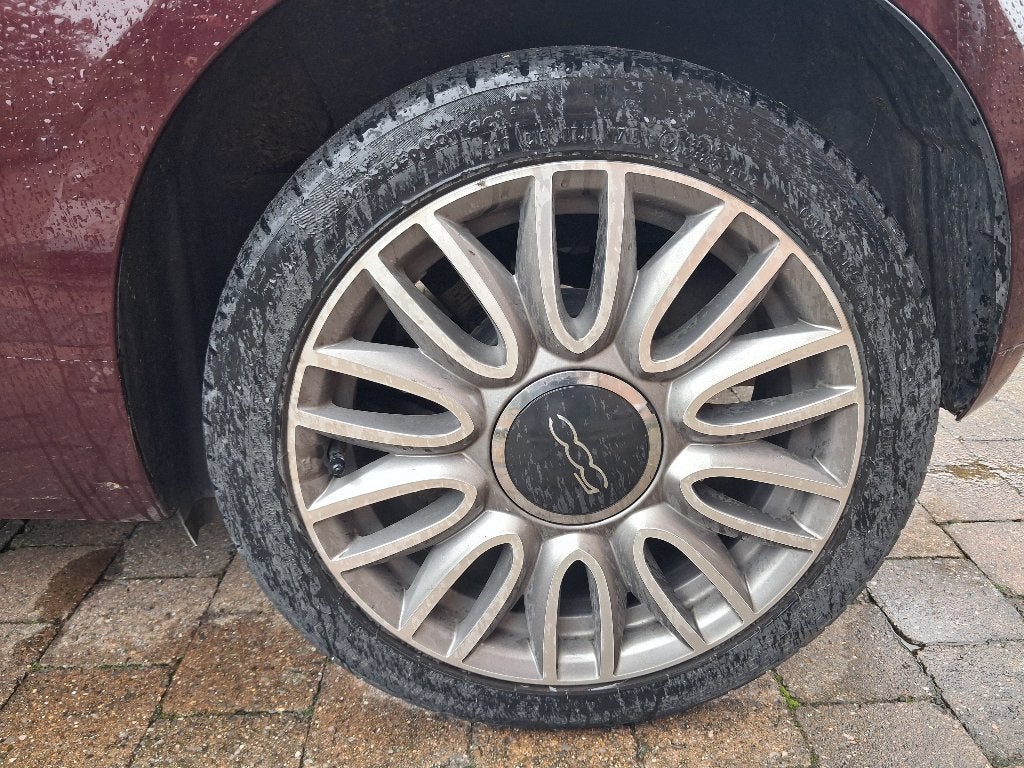 Fiat 500 met schuifdak, Auto's, Voorwielaandrijving, 110 g/km, Handgeschakeld, Particulier