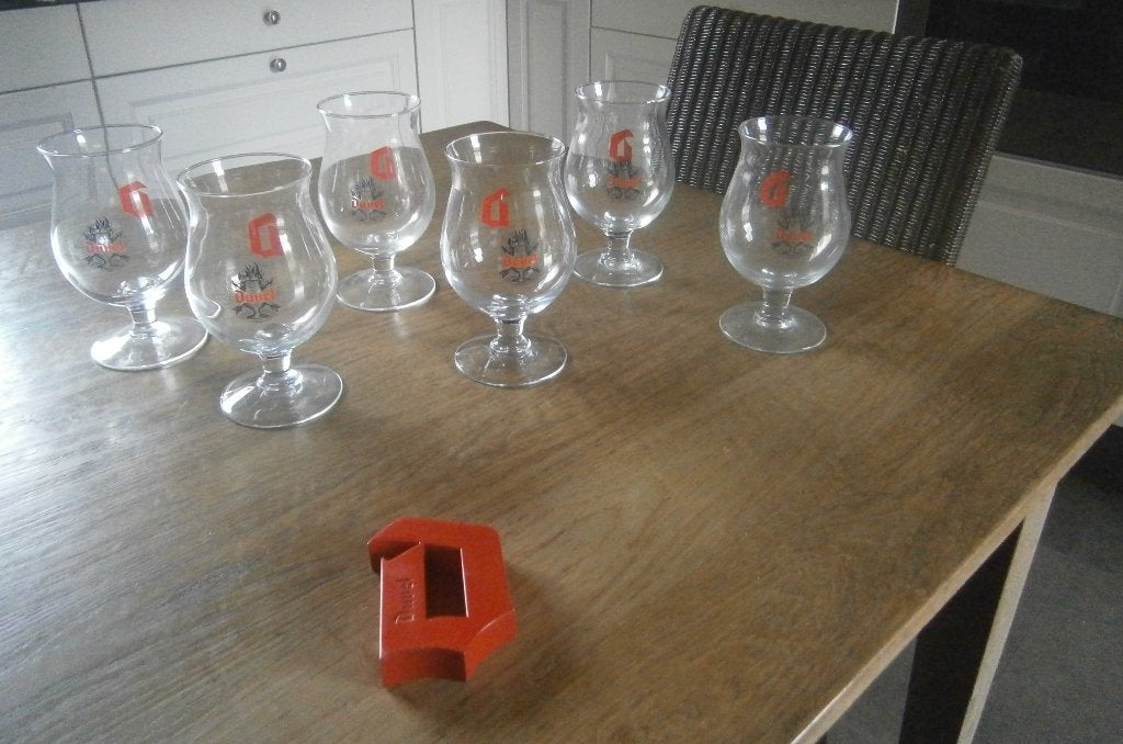 Duvel opener + 6 glazen, Ophalen of Verzenden, Nieuw, Duvel