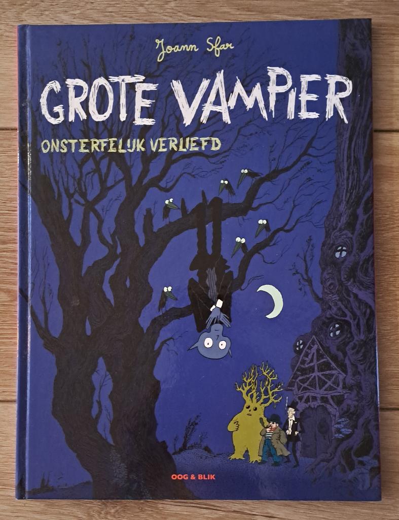Joann Sfar - Grote Vampier - Onsterfelijk Verliefd, Eén stripboek, Joann Sfarr, Ophalen of Verzenden, Zo goed als nieuw