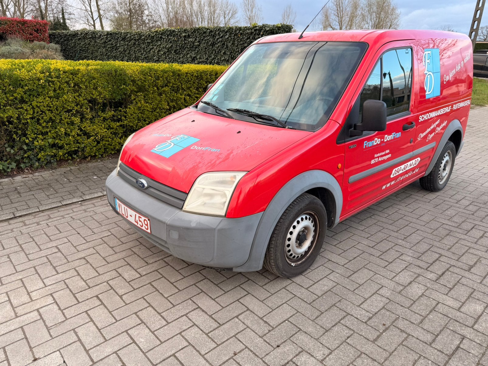 Ford transit connect - 1.8D - 165 000km - propere staat, Auto's, 4 cilinders, Bedrijf, Diesel, 2 zetels
