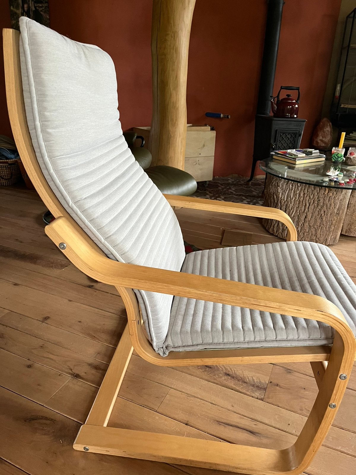 Ikea poang, Huis en Inrichting, Fauteuils, Ophalen, Zo goed als nieuw