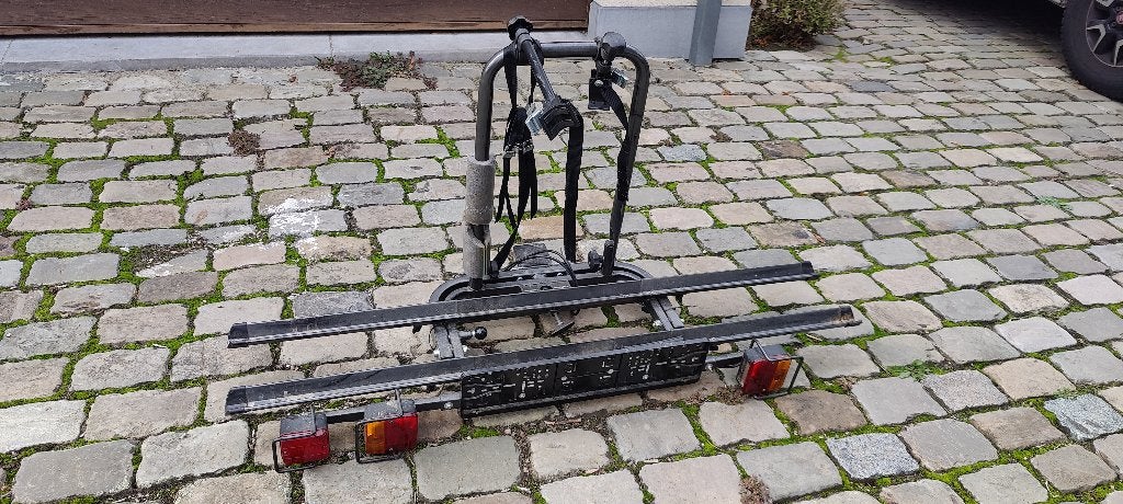 Fietsendrager, Ophalen, Gebruikt, Brede banden, 2 fietsen